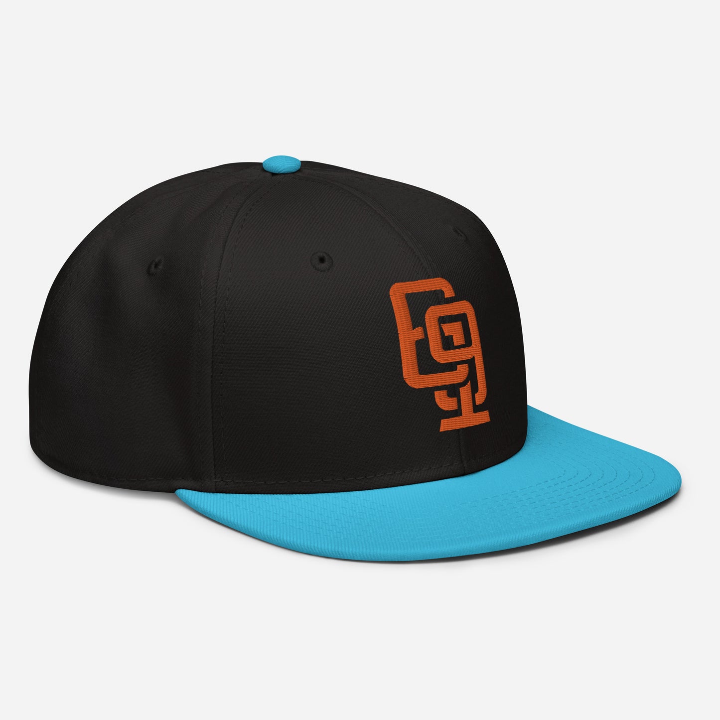 "619" Snapback Otto Cap | E Luna Brand ESSENTIAL | 2 Orange Thread Logos