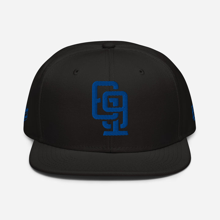 "619" Snapback | E Luna Brand PREMIUM | 4 Royal Thread Logos | 3D Puff Edition