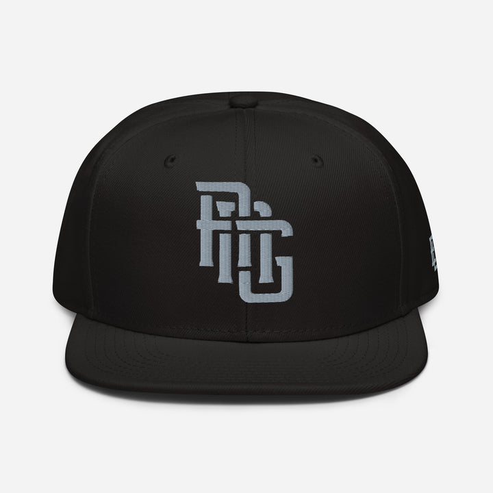 "ANG" Snapback | E Luna Brand SELECT | 3 Grey Thread Logos [3D Puff Edition]