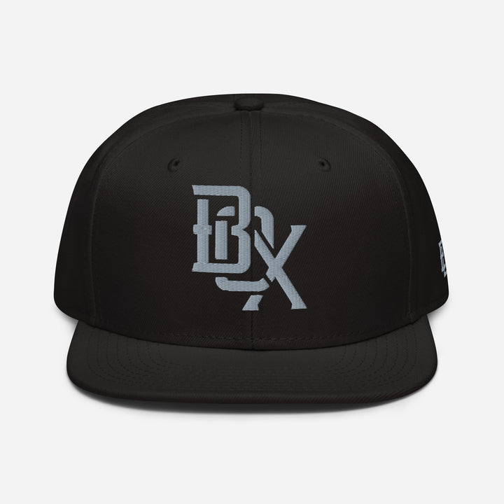 "BOX" Snapback | E Luna Brand SELECT | 3 Grey Thread Logos [3D Puff Edition]