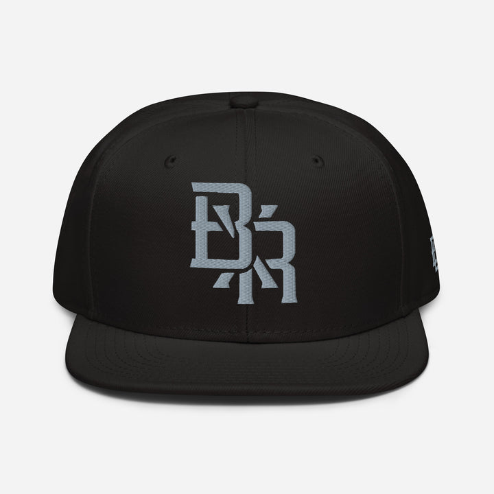 "BXR" Snapback | E Luna Brand SELECT | 3 Grey Thread Logos [3D Puff Edition]