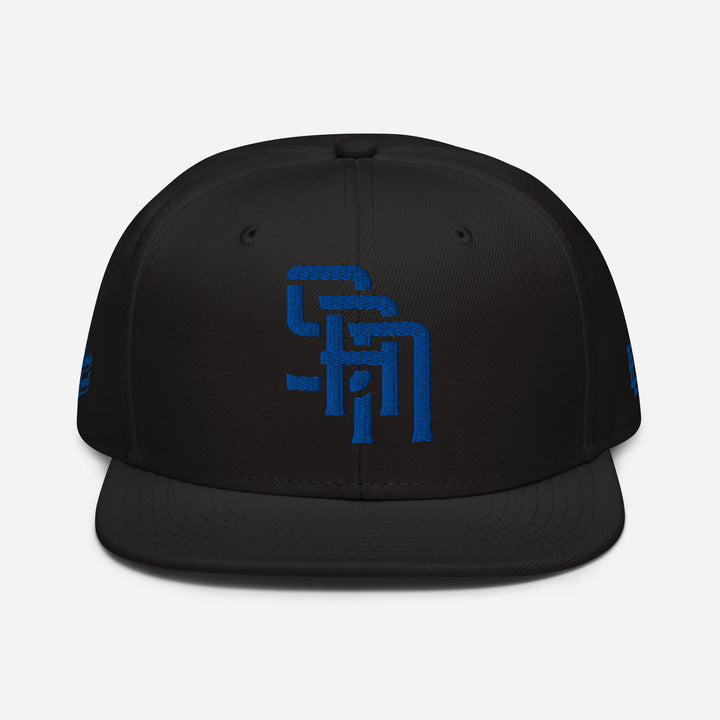 "SAN" 2.0 Snapback | E Luna Brand PREMIUM | 4 Royal Thread Logos | 3D Puff Edition