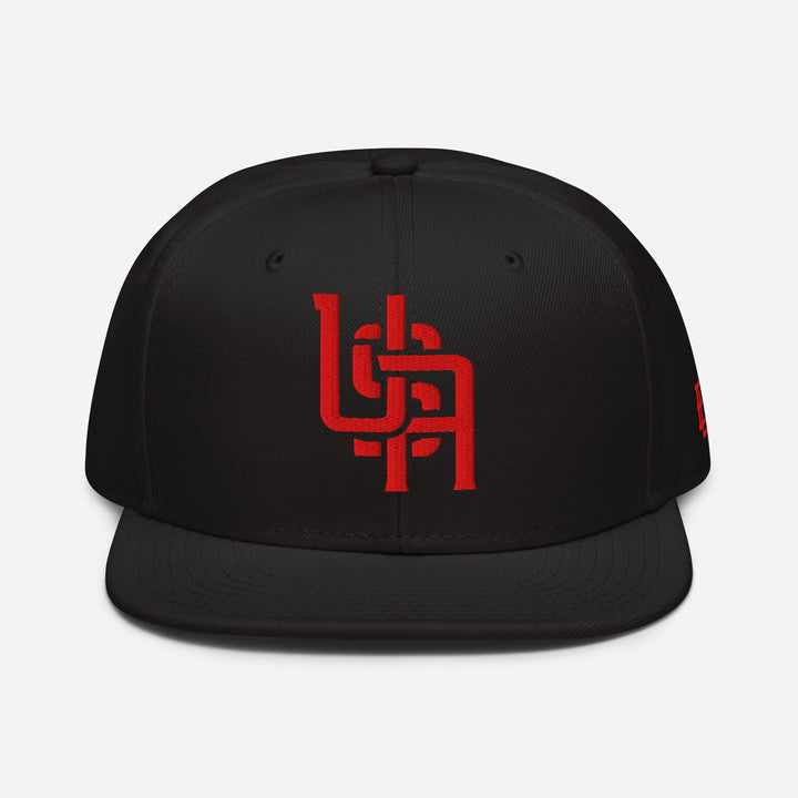 "USA" Snapback | E Luna Brand ESSENTIAL | 2 Red Thread Logos