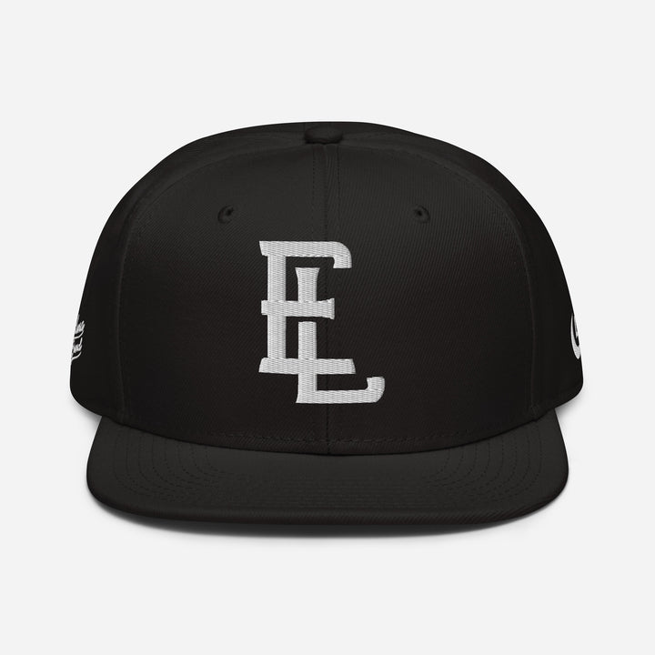 E Luna Brand "EL" PREMIUM Snapback — front view