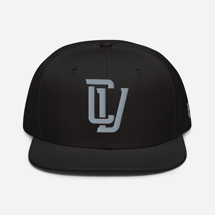 "CV" Snapback | E Luna Brand SELECT | 3 Grey Thread Logos | 3D Puff Edition