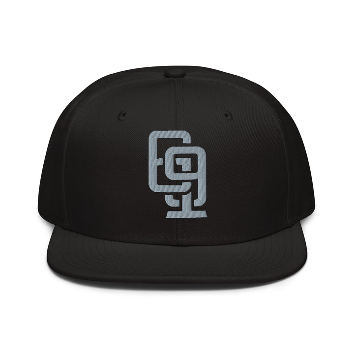 "619" Snapback | E Luna Brand CLASSIC | 1 Grey Thread Logo | 3D Puff Edition