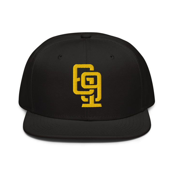 "619" Snapback | E Luna Brand CLASSIC | 1 Gold Thread Logo | 3D Puff Edition