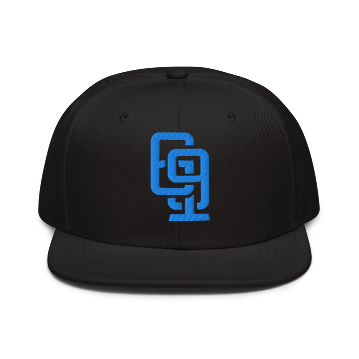 "619" Snapback | E Luna Brand CLASSIC | 1 Aqua/Teal Thread Logo | 3D Puff Edition