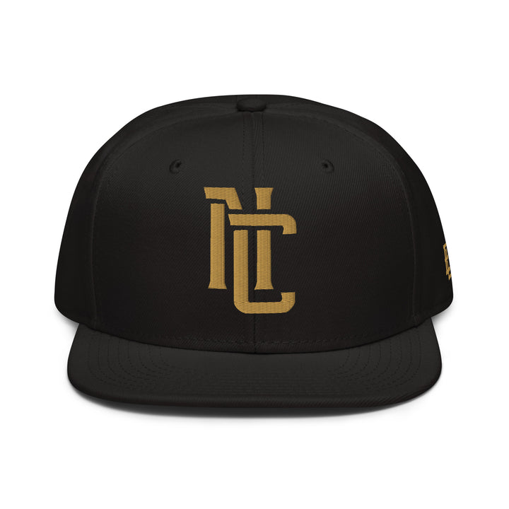 "NC" 2.0 Snapback | E Luna Brand SELECT | 3 Old Gold Thread Logos | 3D Puff Edition