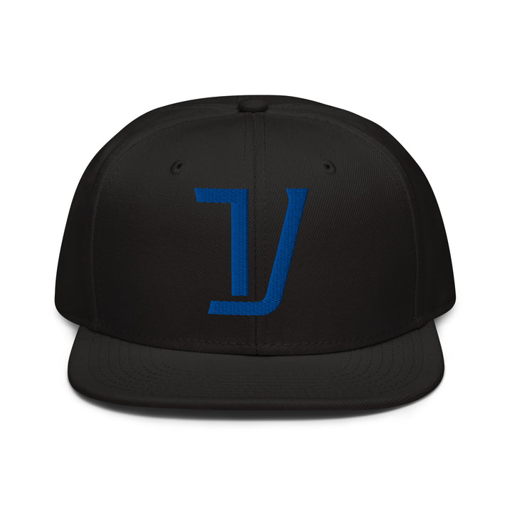 "V" Snapback | E Luna Brand CLASSIC | 1 Royal Thread Logo | 3D Puff Edition