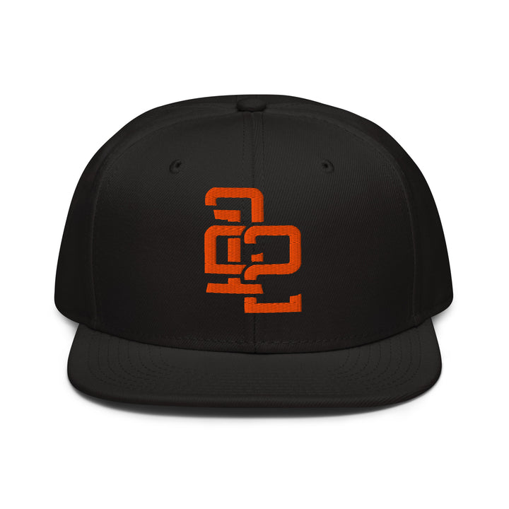 "212" Snapback | E Luna Brand CLASSIC | 1 Orange Thread Logo | 3D Puff Edition