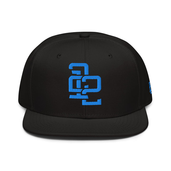 "212" Snapback | E Luna Brand SELECT | 3 Aqua/Teal Thread Logos | 3D Puff Edition