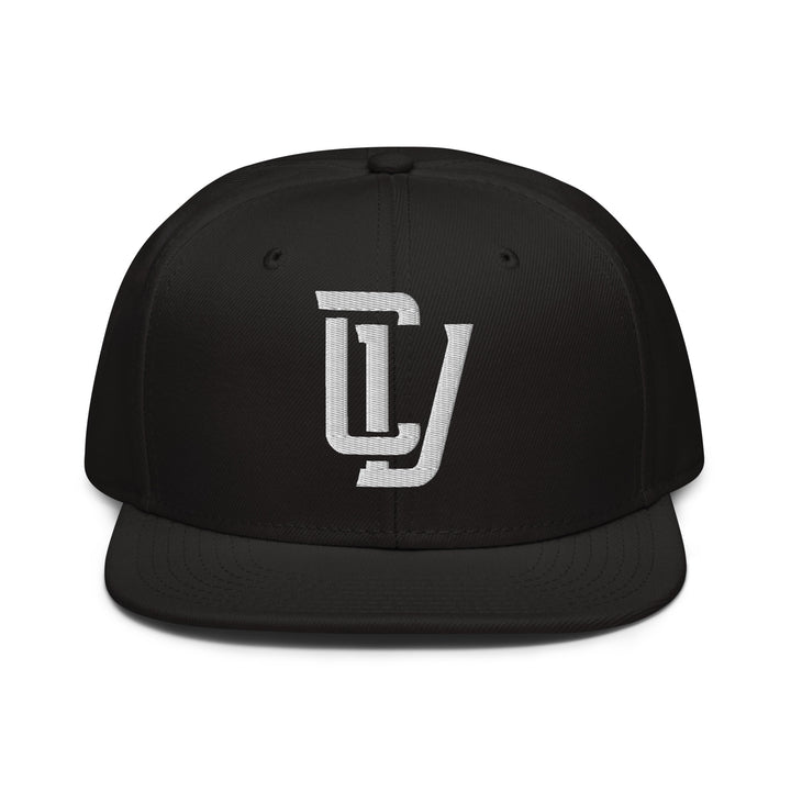"CV" Snapback | E Luna Brand CLASSIC | 1 White Thread Logo | 3D Puff Edition
