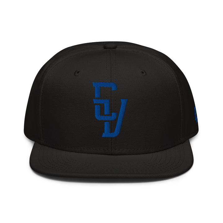 "CV" 2.0 Snapback | E Luna Brand ESSENTIAL | 2 Royal Thread Logos | 3D Puff Edition