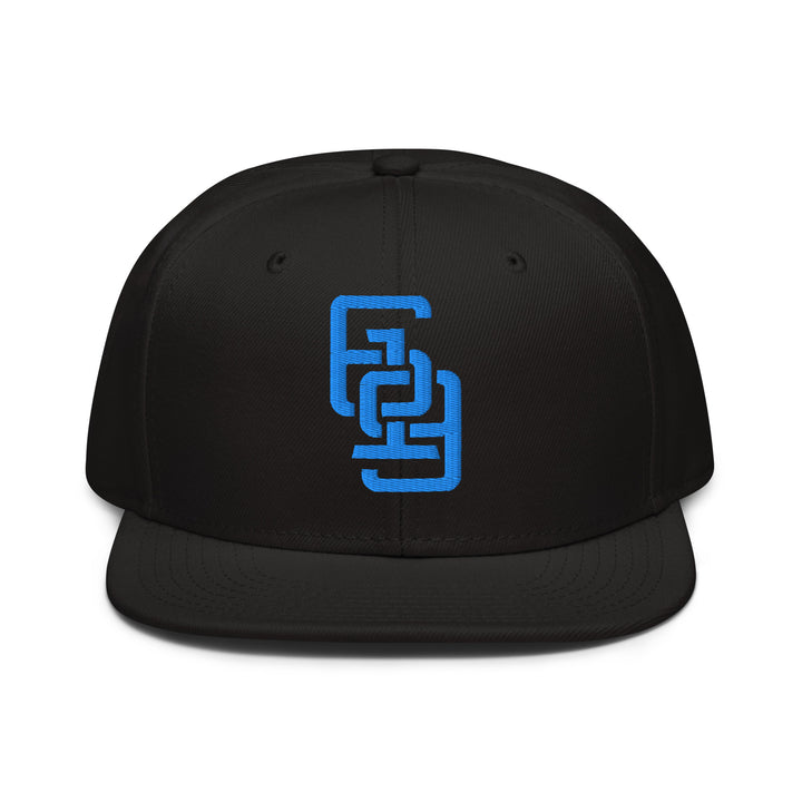 "619" 2.0 Snapback | E Luna Brand CLASSIC | 1 Aqua/Teal Thread Logo | 3D Puff Edition