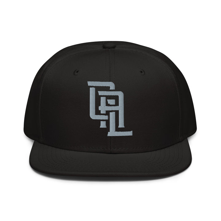 "CAL" Snapback | E Luna Brand CLASSIC | 1 Grey Thread Logo | 3D Puff Edition