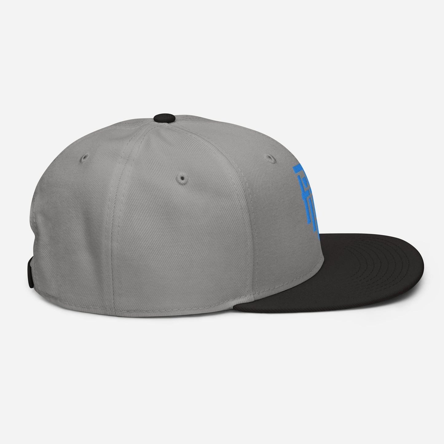 "ANG" Snapback | E Luna Brand ESSENTIAL | 2 Aqua/Teal Thread Logos