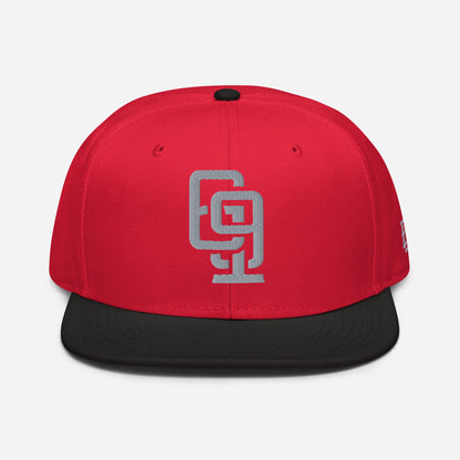 "619" Snapback Otto Cap | E Luna Brand ESSENTIAL | 2 Grey Thread Logos