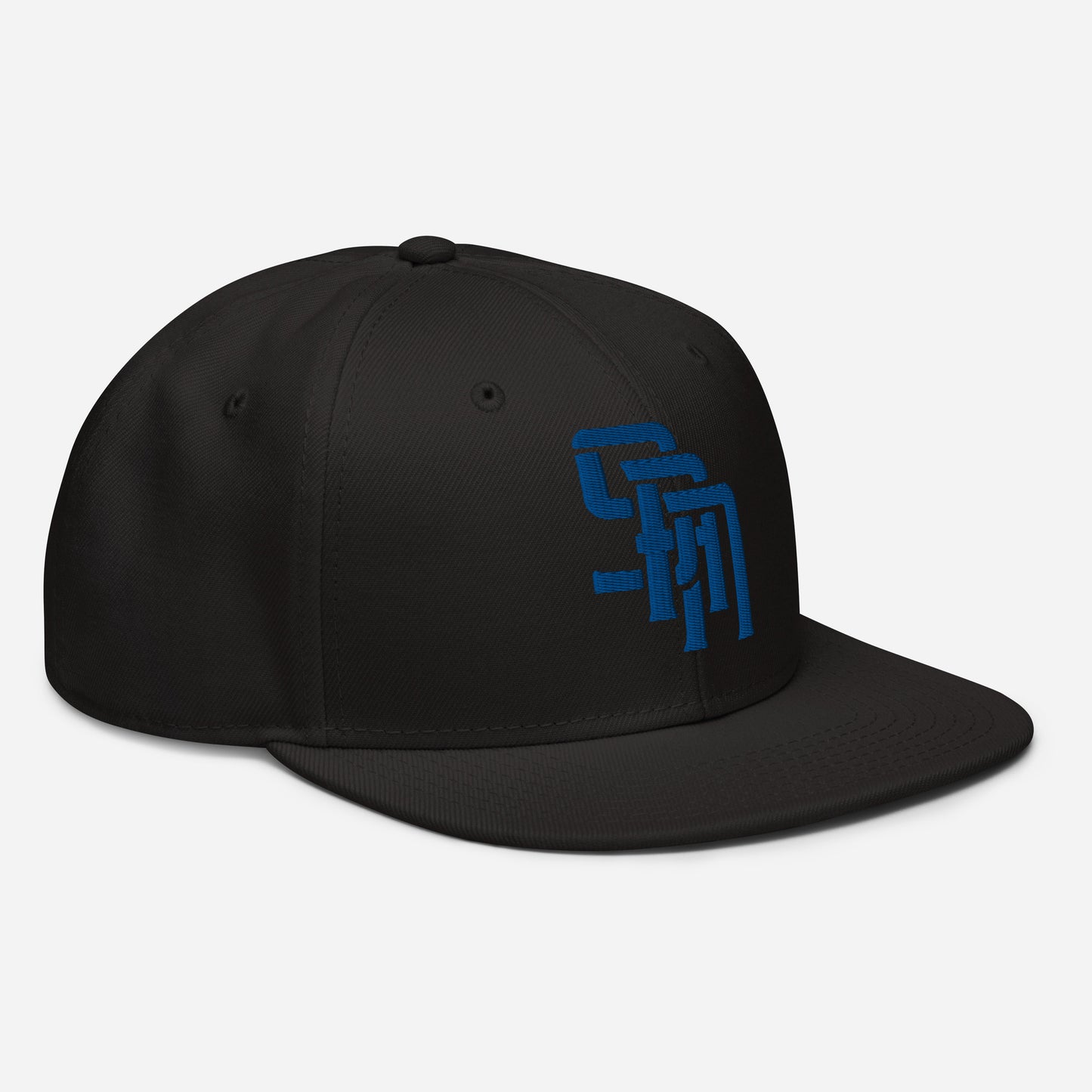 "SAN" Snapback | Otto Cap 125-978 | E Luna Brand SELECT Tricrest 3 Royal Thread Logos: Front, Left & Back [3D Puff Edition]