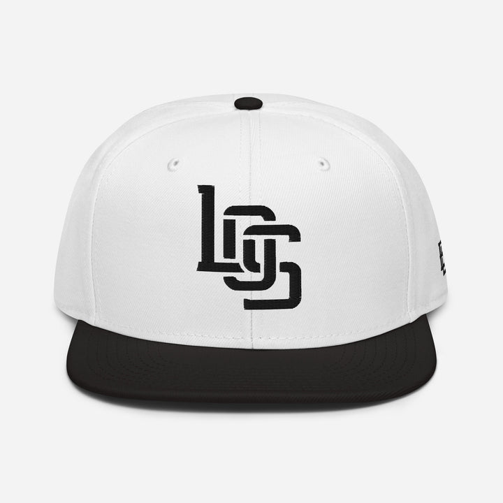 "LOS" Snapback | E Luna Brand ESSENTIAL | 2 Black Thread Logos