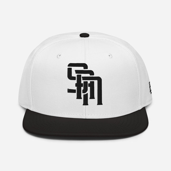 "SAN" Snapback | E Luna Brand SELECT | 3 Black Thread Logos | 3D Puff Edition