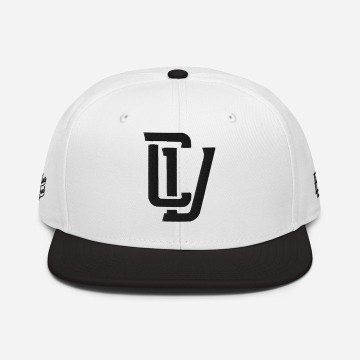"CV" Snapback | E Luna Brand PREMIUM | 4 Black Thread Logos | 3D Puff Edition