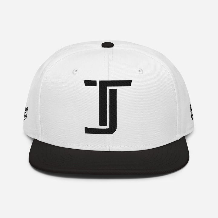 "TJ" Snapback | E Luna Brand PREMIUM | 4 Black Thread Logos | 3D Puff Edition