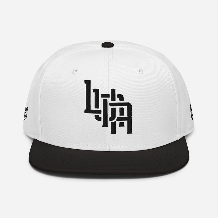 "LUNA" Snapback | E Luna Brand PREMIUM | 4 Black Thread Logos | 3D Puff Edition