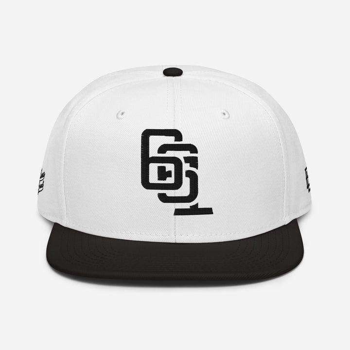 "661" Snapback | E Luna Brand PREMIUM | 4 Black Thread Logos | 3D Puff Edition