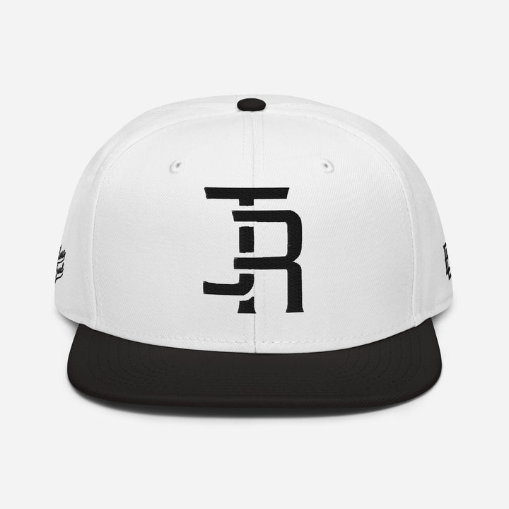 "JR" Snapback | E Luna Brand PREMIUM | 4 Black Thread Logos | 3D Puff Edition