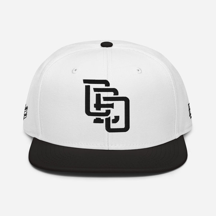 "CEO" Snapback | E Luna Brand PREMIUM | 4 Black Thread Logos | 3D Puff Edition