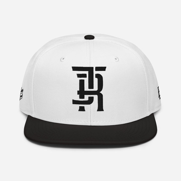 "JR" 2.0 Snapback | E Luna Brand PREMIUM | 4 Black Thread Logos | 3D Puff Edition