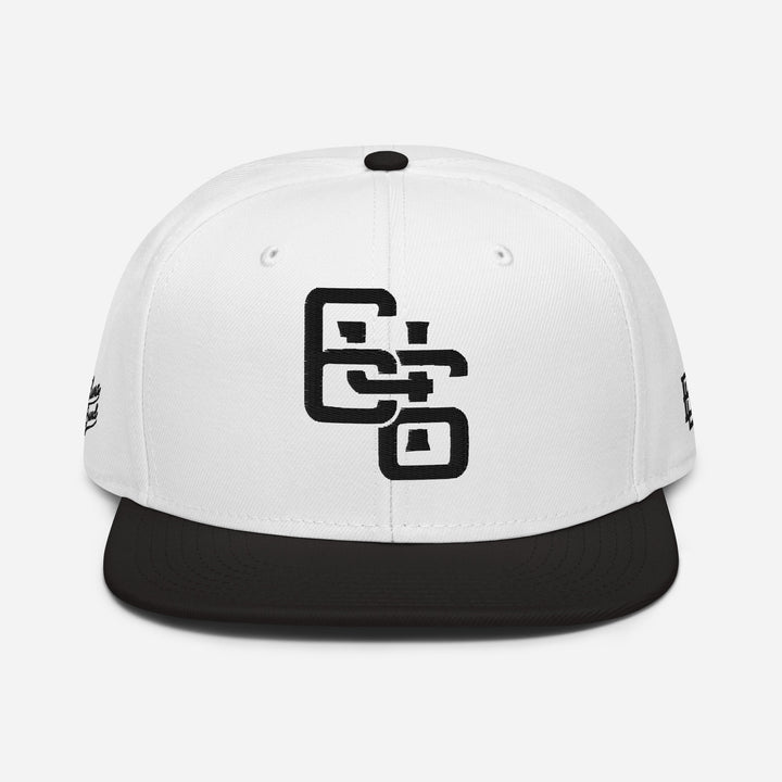 "646" Snapback | E Luna Brand PREMIUM | 4 Black Thread Logos | 3D Puff Edition