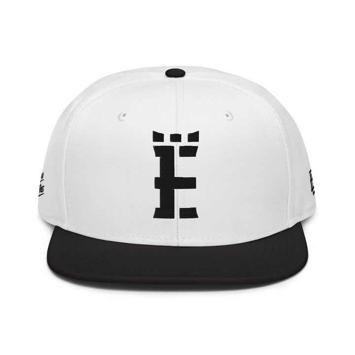 E Luna Fitness "E" PREMIUM Snapback — front view