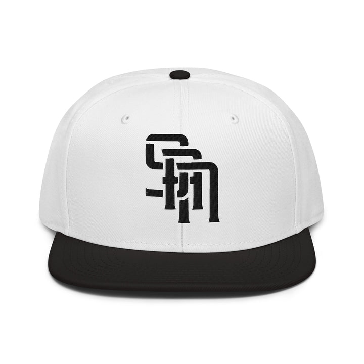 "SAN" Snapback | E Luna Brand CLASSIC | 1 Black Thread Logo | 3D Puff Edition