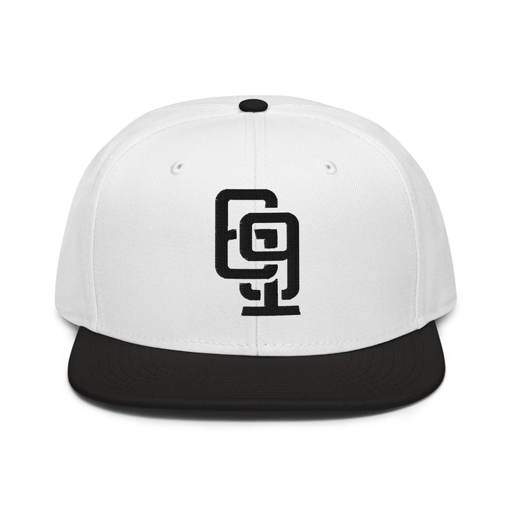"619" Snapback | E Luna Brand CLASSIC | 1 Black Thread Logo | 3D Puff Edition