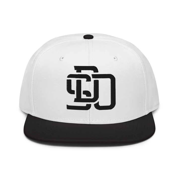 "SDO" Snapback | E Luna Brand CLASSIC | 1 Black Thread Logo | 3D Puff Edition