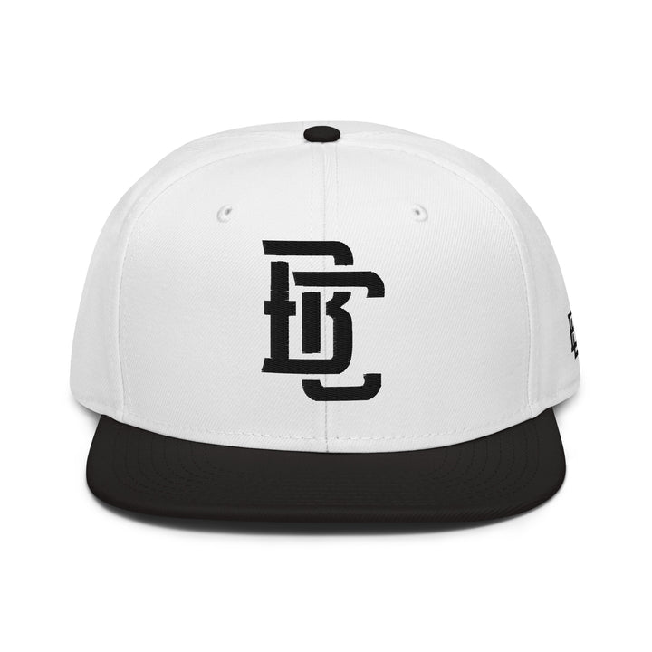 "BC" Snapback | E Luna Brand SELECT | 3 Black Thread Logos | 3D Puff Edition