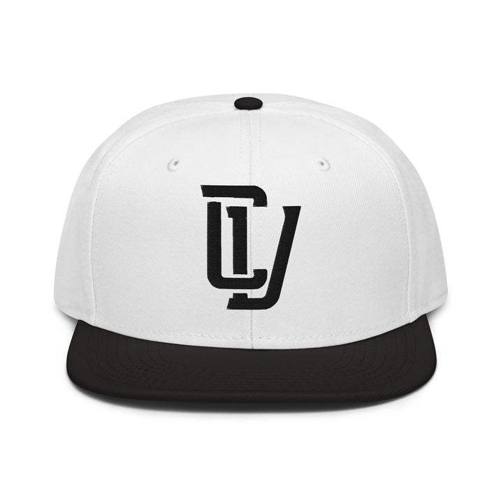 "CV" Snapback | E Luna Brand CLASSIC | 1 Black Thread Logo | 3D Puff Edition