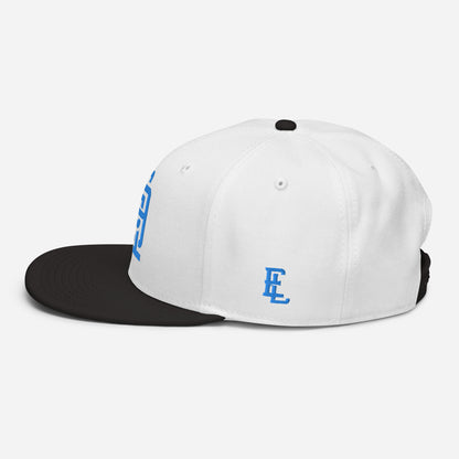 "619" Snapback Otto Cap | E Luna Brand ESSENTIAL | 2 Aqua/Teal Thread Logos