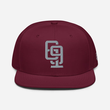 "619" Snapback Otto Cap | E Luna Brand ESSENTIAL | 2 Grey Thread Logos