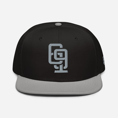 "619" Snapback Otto Cap | E Luna Brand ESSENTIAL | 2 Grey Thread Logos