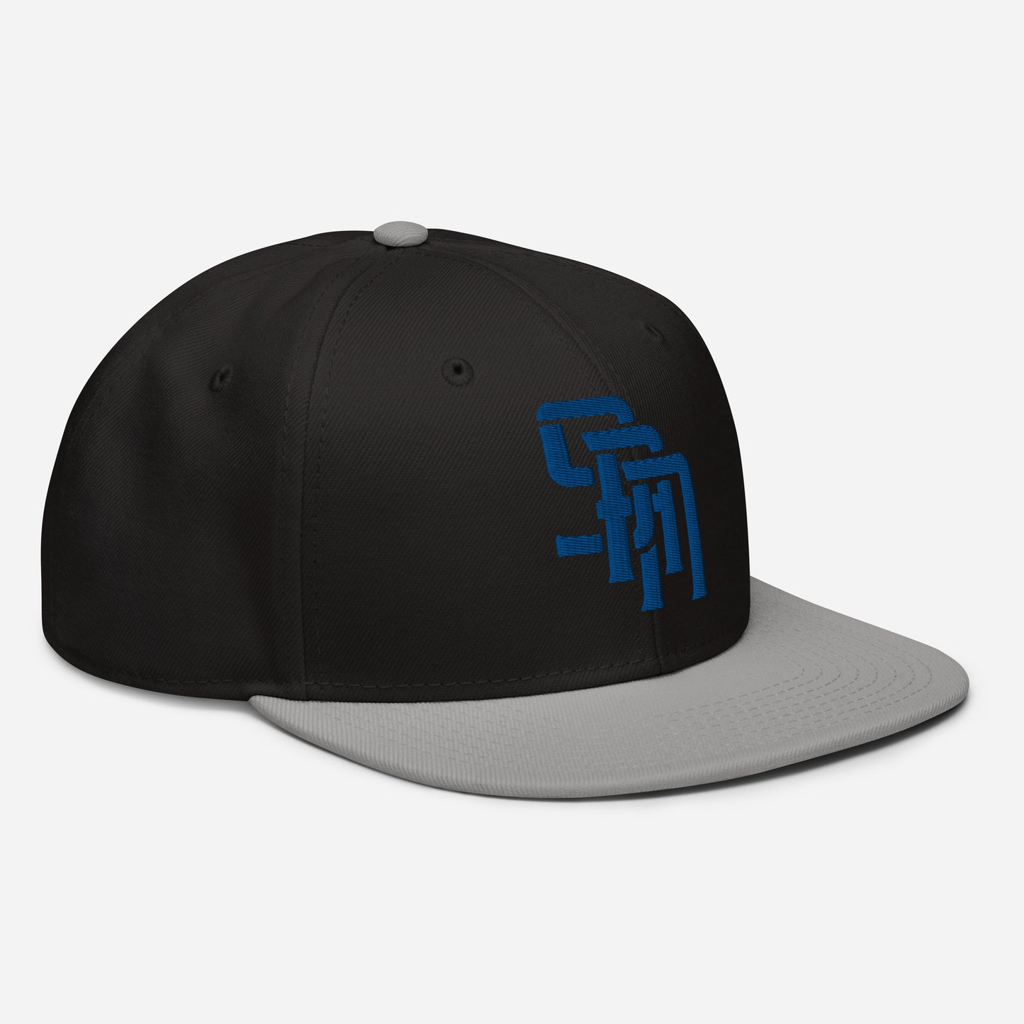 "SAN" Snapback | Otto Cap 125-978 | E Luna Brand SELECT Tricrest 3 Royal Thread Logos: Front, Left & Back [3D Puff Edition]