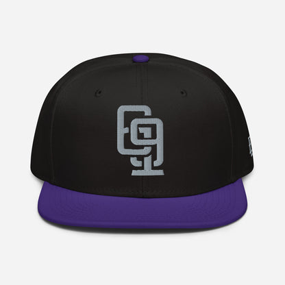 "619" Snapback Otto Cap | E Luna Brand ESSENTIAL | 2 Grey Thread Logos