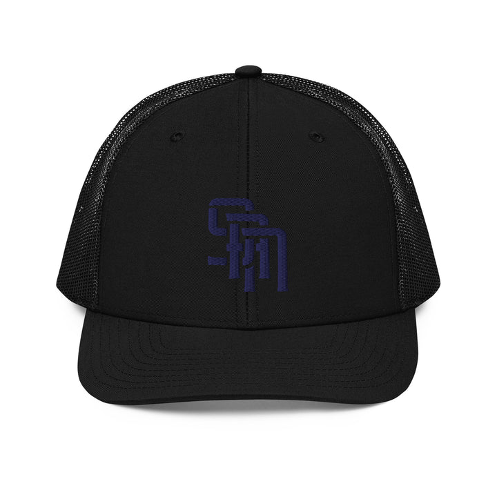 "SAN" Snapback Trucker Cap | E Luna Brand CORE | 1 Navy Thread Logo