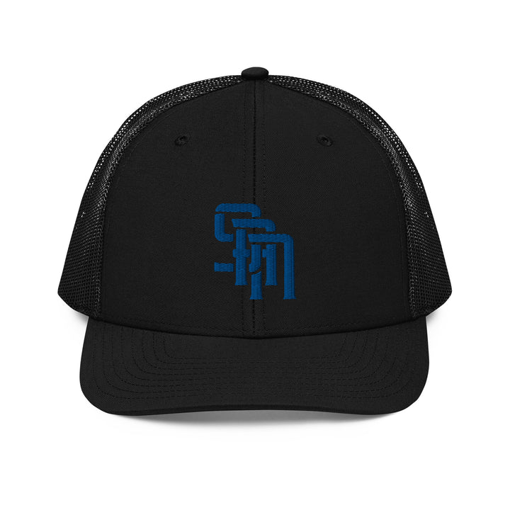 "SAN" Snapback Trucker Cap | E Luna Brand CLASSIC | 1 Royal Thread Logo | 3D Puff Edition