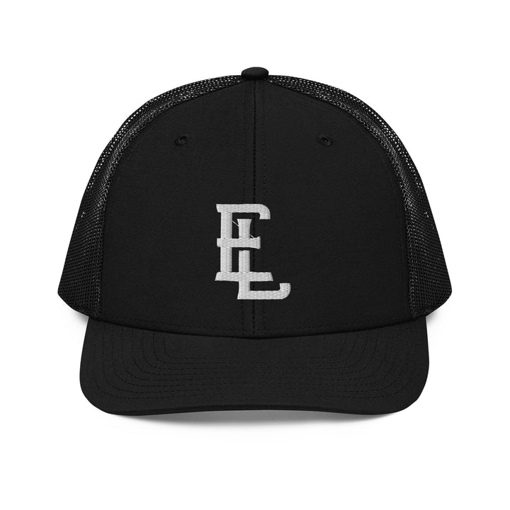 E Luna Brand "EL" CLASSIC Snapback Trucker Cap — front view