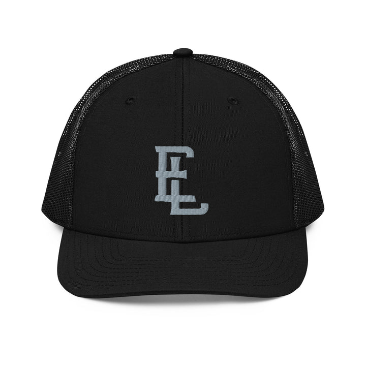 "EL" Snapback Trucker Cap | E Luna Brand CLASSIC | 1 Grey Thread Logo