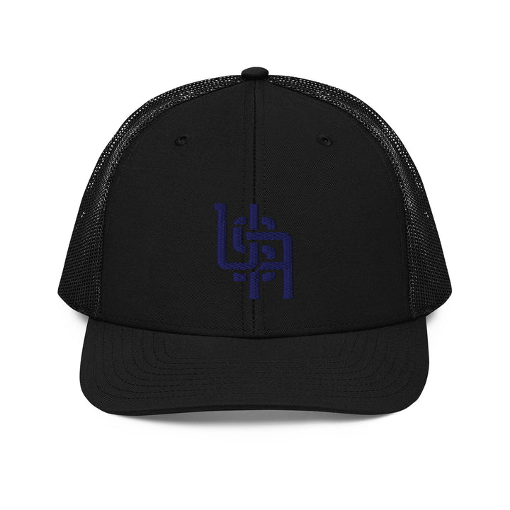 "USA" Snapback Trucker Cap | E Luna Brand CLASSIC | 1 Navy Thread Logo