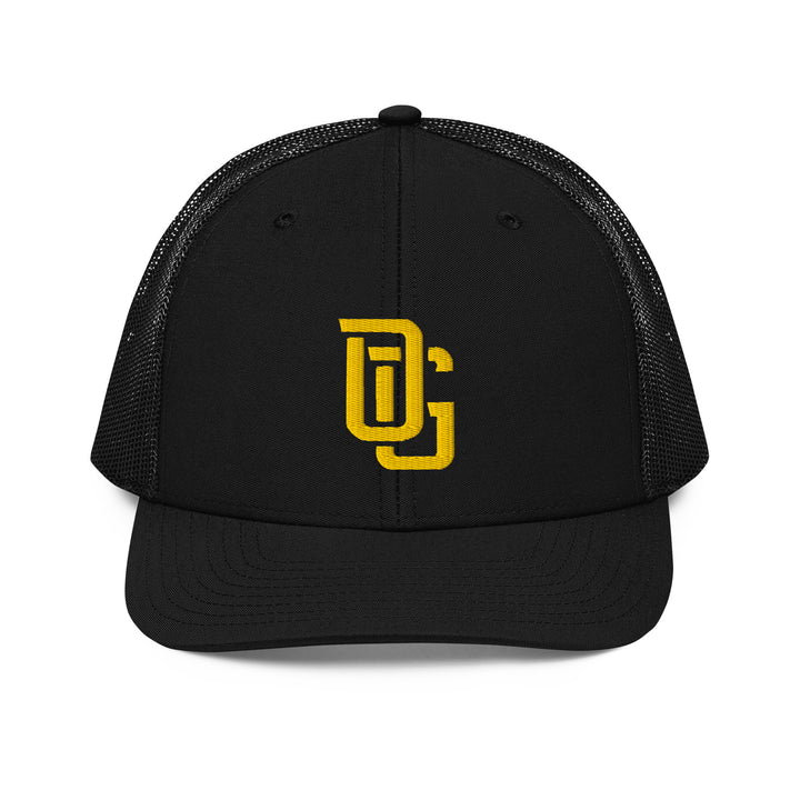 "OG" Snapback Trucker Cap | E Luna Brand CLASSIC | 1 Gold Thread Logo | 3D Puff Edition